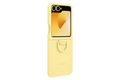 SAMSUNG EFPF741TYEGWW FLIP 6  SILICONE CASE WITH RING YELLOW