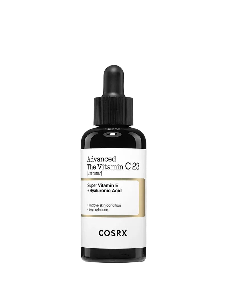 Advanced The Vitamin C 23 [/serum/] Super Vitamin E + Hyaluronic Acid + Improve skin condition + Even skin tone 20 g/0.70 oz. COSRX