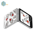 SAMSUNG EFZF741CWEGWW FLIP 6  FLIPSUIT CASE WHITE