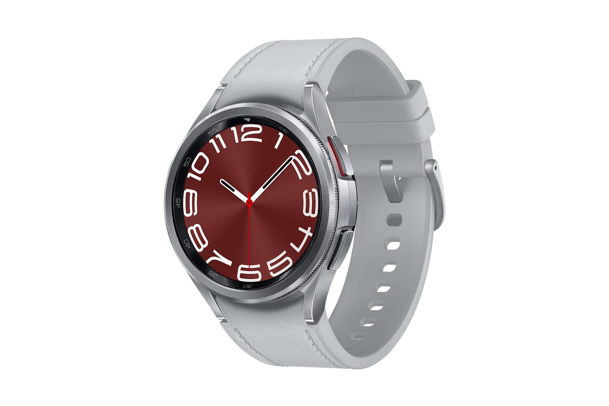 SAMSUNG SMR955FZSAXSG WATCH6 CLASSIC 43MM LTE SILVER
