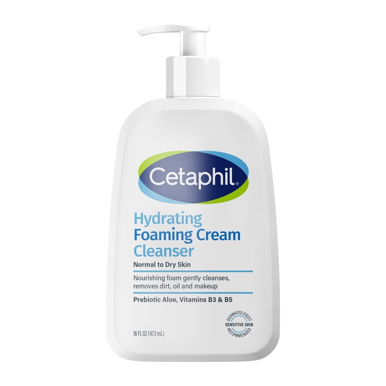Cetaphil Hydrating Foaming Cream Cleanser Normal to Dry Skin