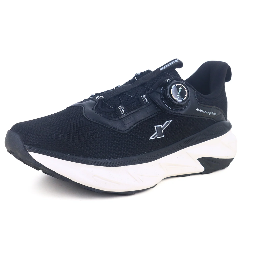 Sparx SM 1103 Men's Sports Shoes - Black Silver