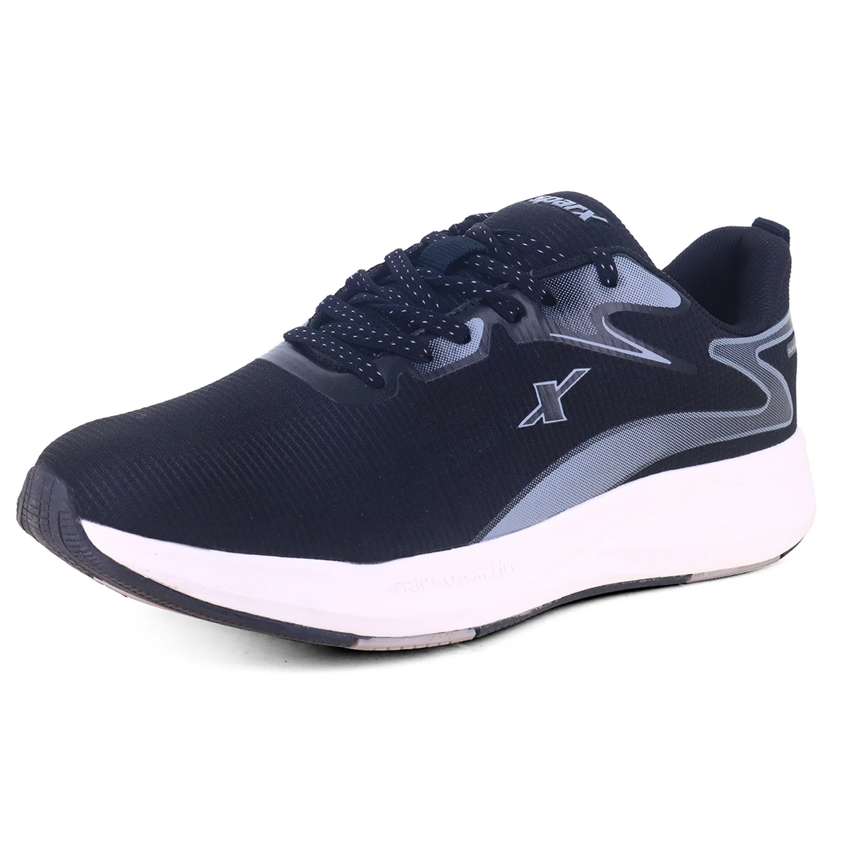 Sparx SM 1100 Men's Sports Shoes - Black Lt Grey