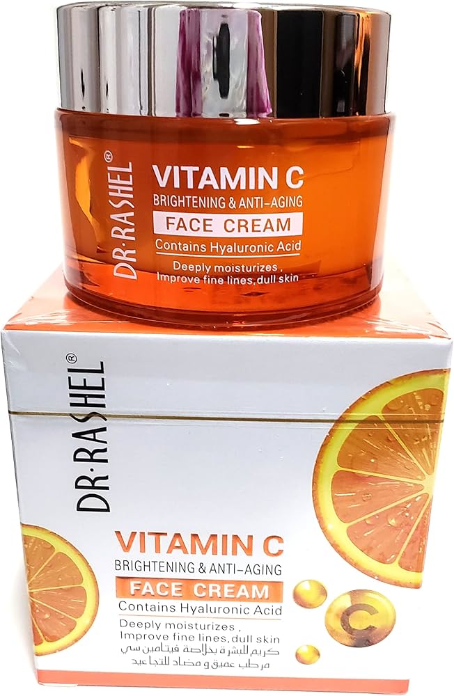 DR-RASHEL SKIN CARE VITAMIN C Contains Hyaluronic Acid BRIGHTENING & ANTI-AGING Skin Care Series 5 PIECE SET