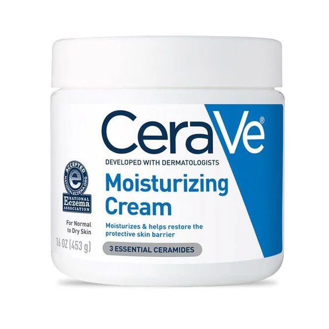 CeraVe DEVELOPED WITH DERMATOLOGISTS Moisturising Cream For Dry to Very Dry Skin 454g