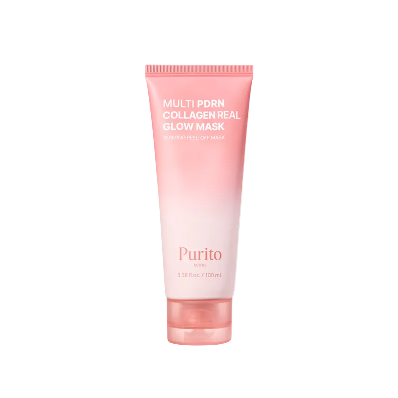 MULTI PDRN COLLAGEN REAL GLOW MASK FIRMING PEEL-OFF MASK Purito SHOUL 3.38 fl.oz. CeLLox 100 mL