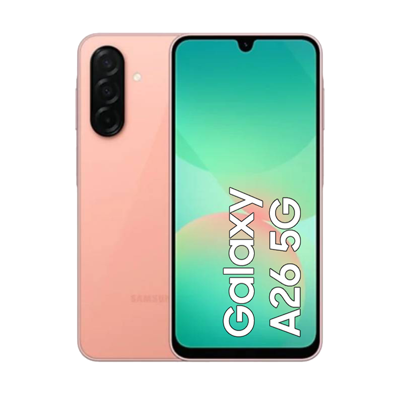 Samsung SMA266BZIJMEA Galaxy-A26 5G  Peach Pink 256GB/8GB