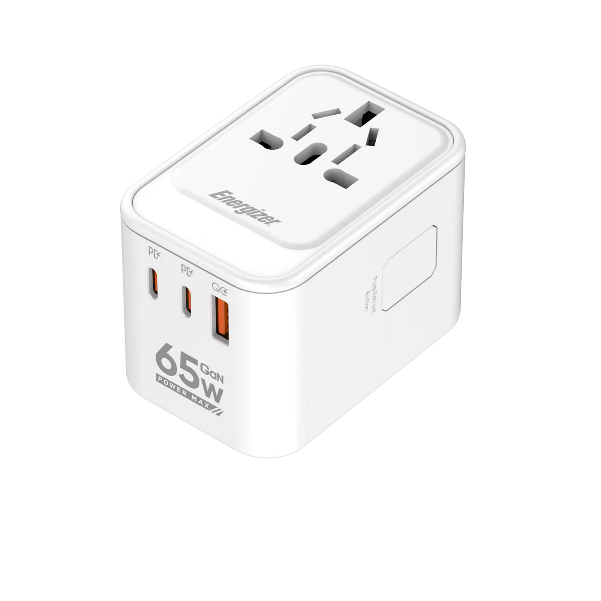 ENERGIZER Wall Charger 65W +USB/C Cable Black