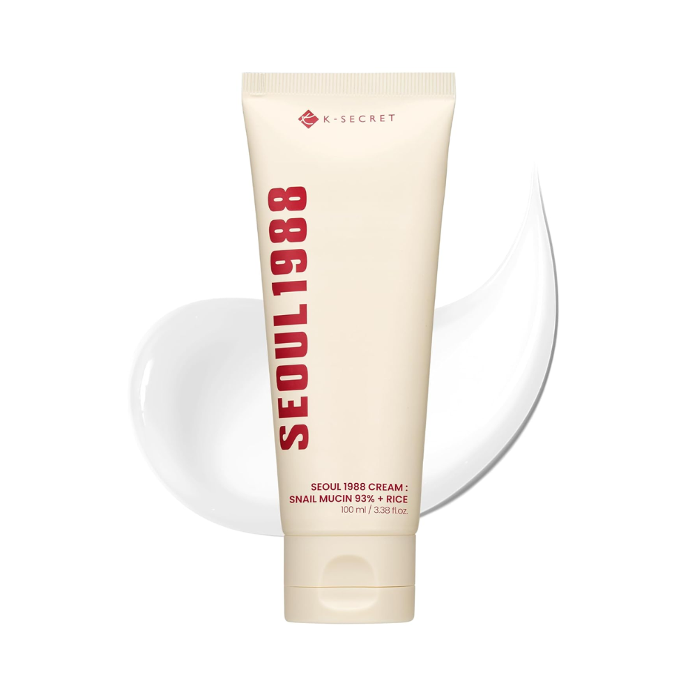 K - Secret Seoul 1988 Seoul 1988 Cream: Snail Mucin 93%+Rice