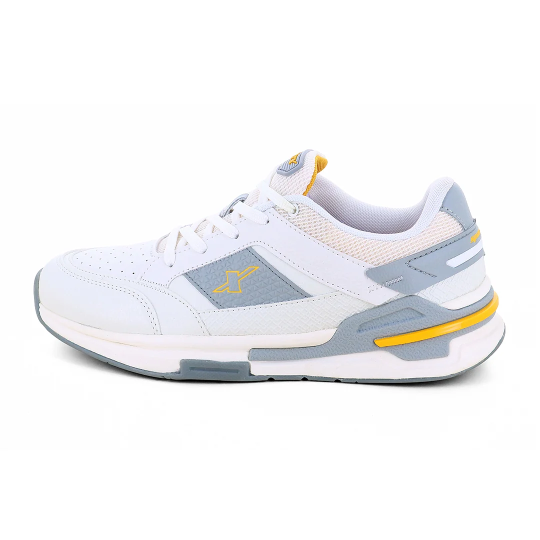 Sparx SM 1104 Men's Sports Shoes - P White Yellow