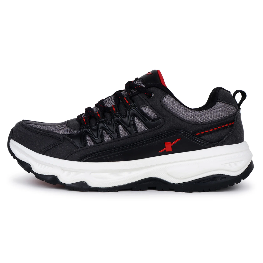 Sparx SM 1004 Men's Sports Shoes - Black Red