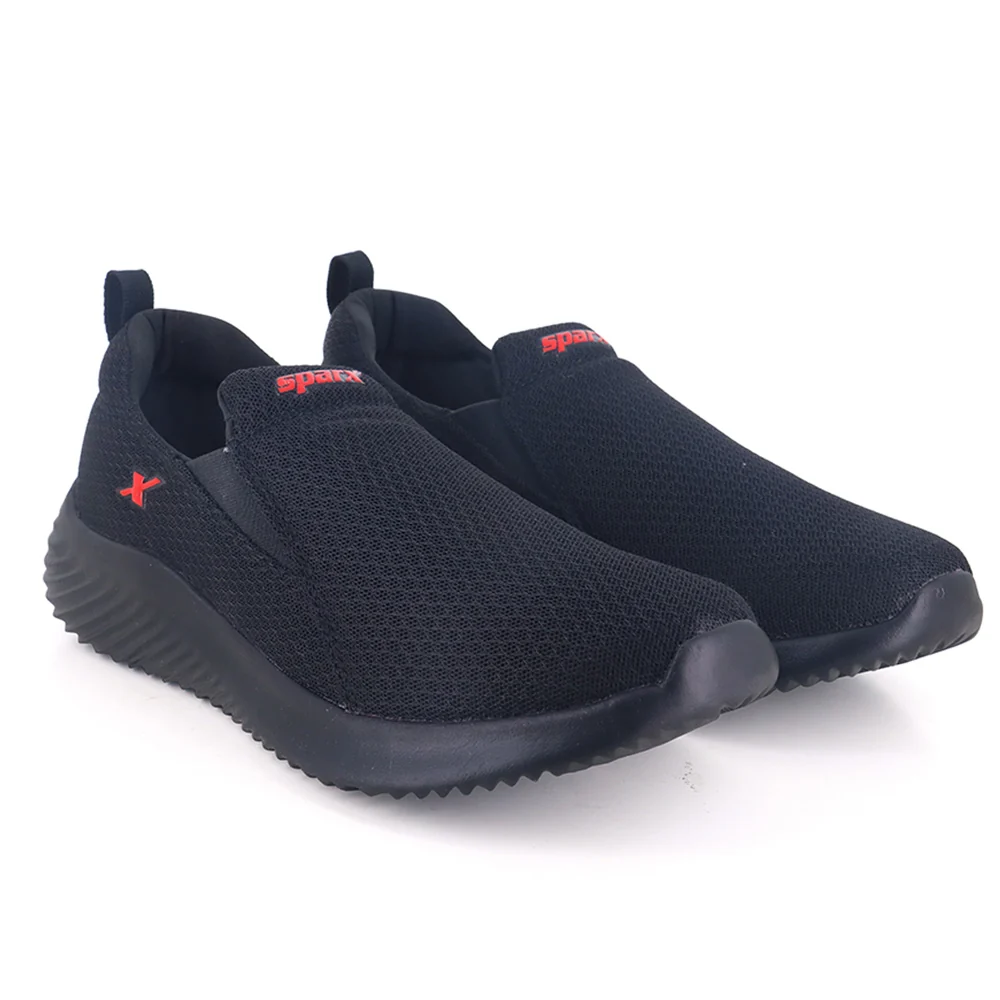 Sparx SM 651 Men's Sandals & Slippers - Black Red
