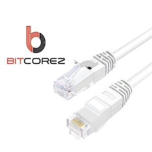 Bitcorez Cat6 UTP Patch Cable - 2M - PVC - White