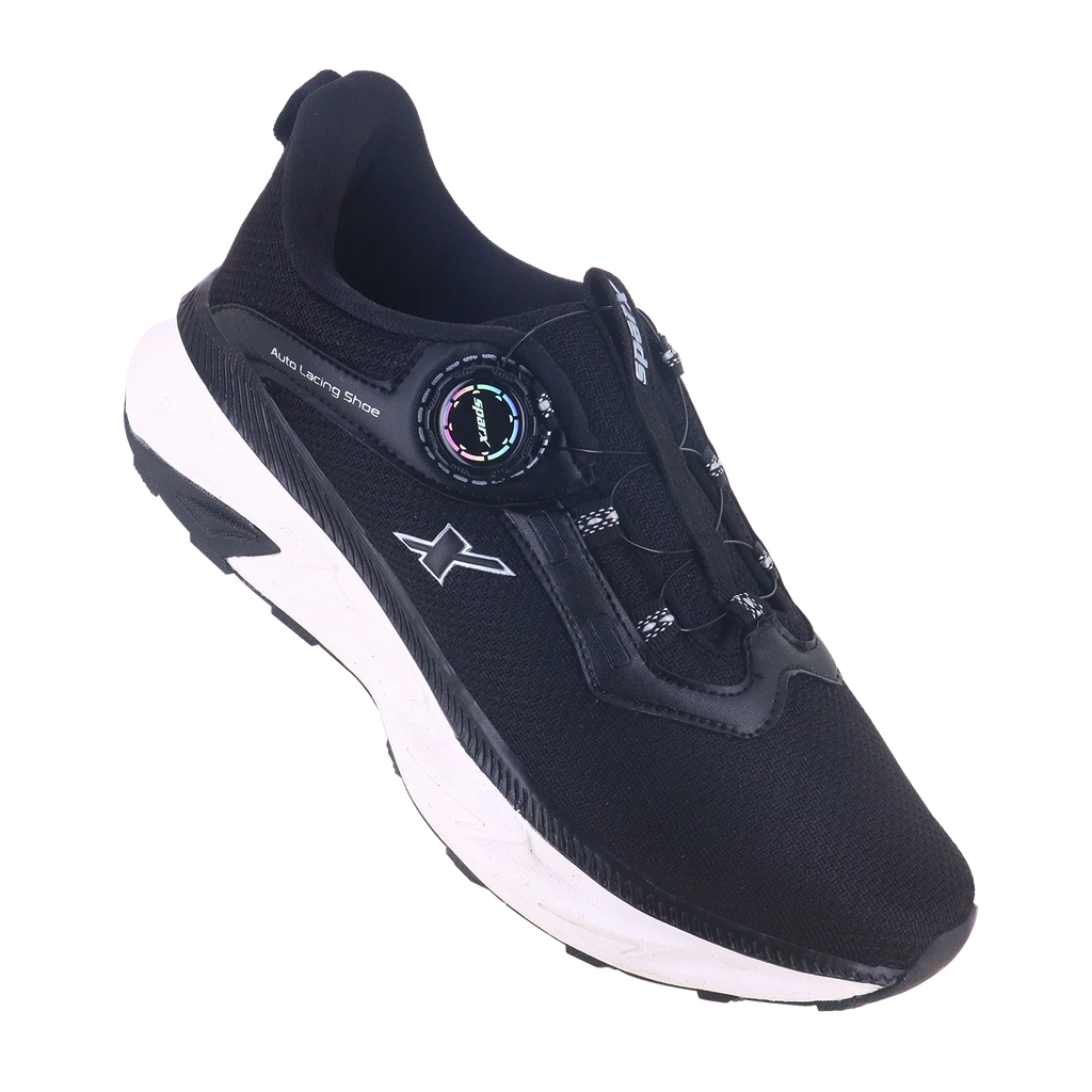 Sparx SM 1103 Men's Sports Shoes - Black Silver