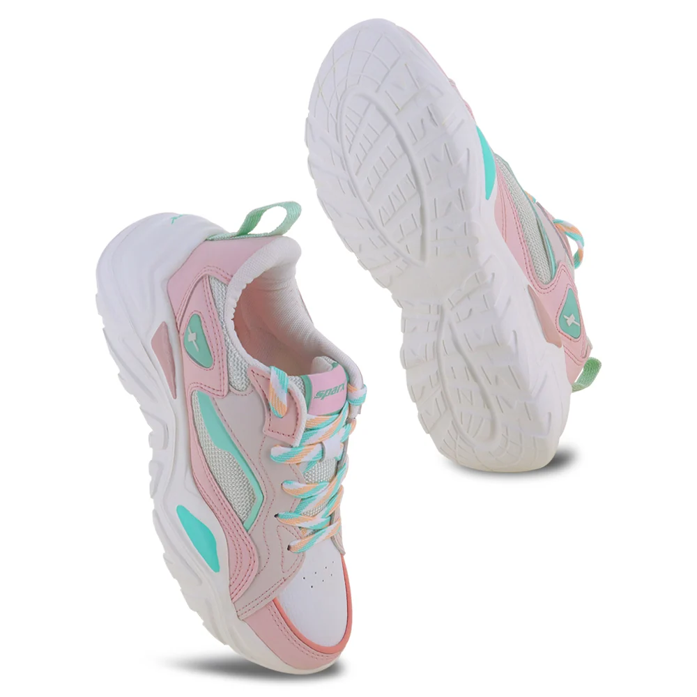 Sparx SL 269 Women's Sports Shoes - White Lt Pink