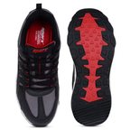 Sparx SM 1004 Men's Sports Shoes - Black Red