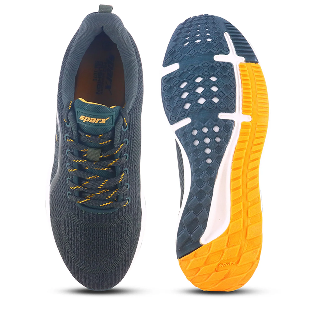 Sparx SM 1071 Men's Sports Shoes - Ft Green Gold