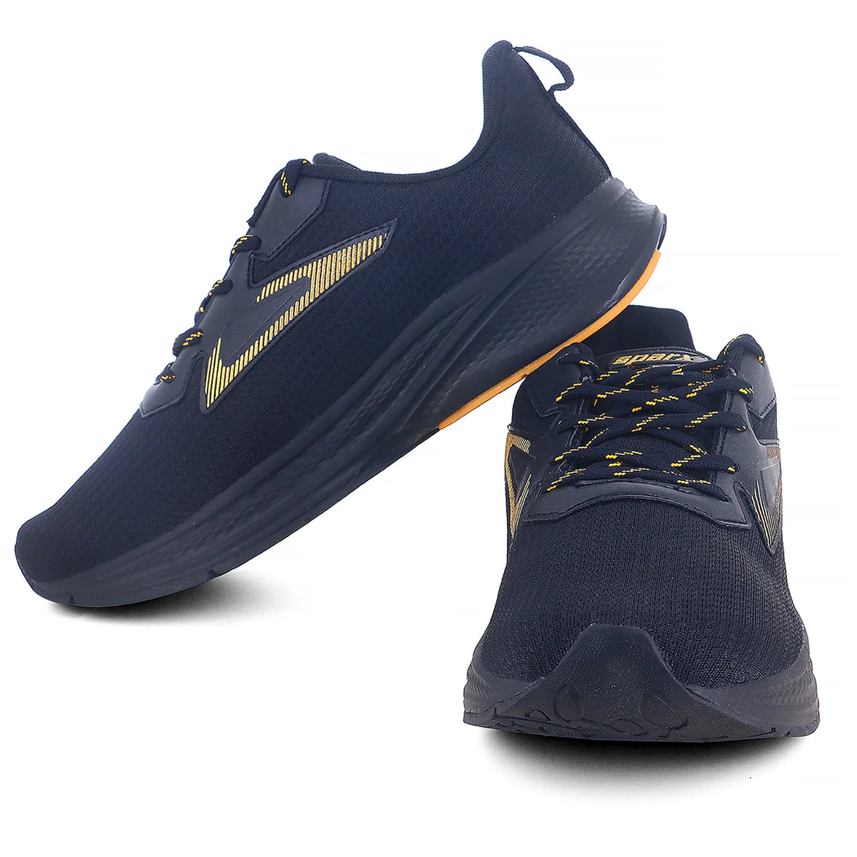 Sparx SM 1072 Men's Sports Shoes - Black Gold