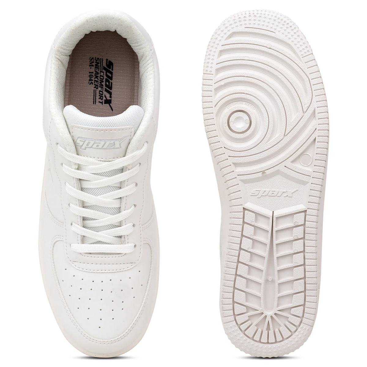 Sparx SM 1045 Men's Sports Shoes - Pearl White