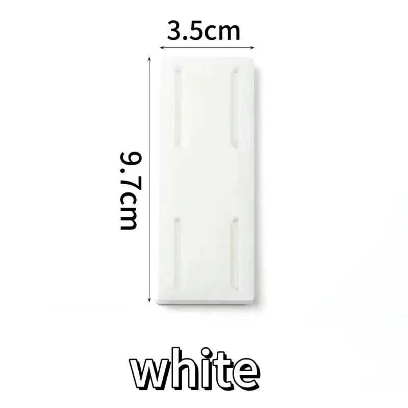 1/3/5/8/10PCS Self-Adhesive Desktop Socket Fixer Hanging Power Strip Cable Organizer Wall Holder Fixator Removable Wall-Mounted