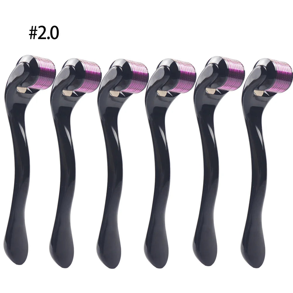 0.2mm Derma Roller Micro Needle Roller Skin Care Roller 540 PINS Needles Replacement Tip Skin Repair Dermaroller Beauty Tool