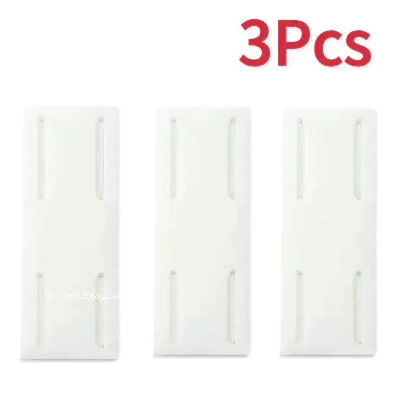1/3/5/8/10PCS Self-Adhesive Desktop Socket Fixer Hanging Power Strip Cable Organizer Wall Holder Fixator Removable Wall-Mounted