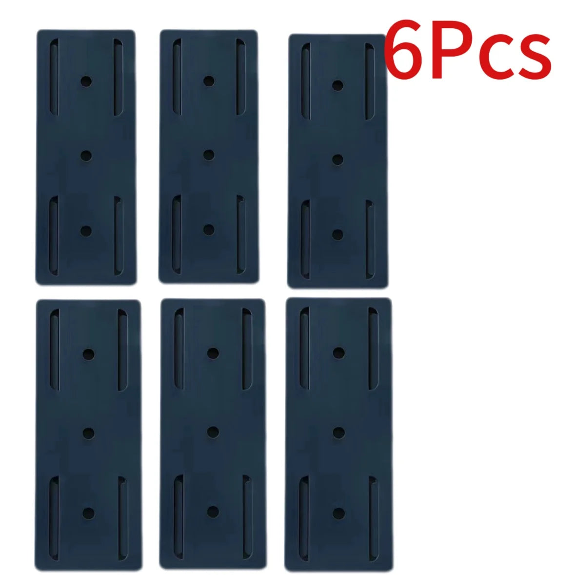 1/3/5/8/10PCS Self-Adhesive Desktop Socket Fixer Hanging Power Strip Cable Organizer Wall Holder Fixator Removable Wall-Mounted