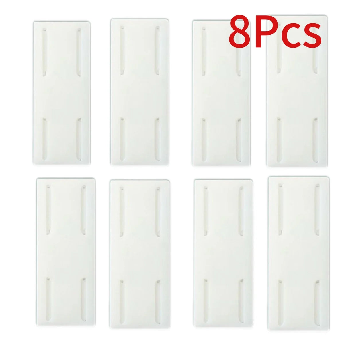 1/3/5/8/10PCS Self-Adhesive Desktop Socket Fixer Hanging Power Strip Cable Organizer Wall Holder Fixator Removable Wall-Mounted