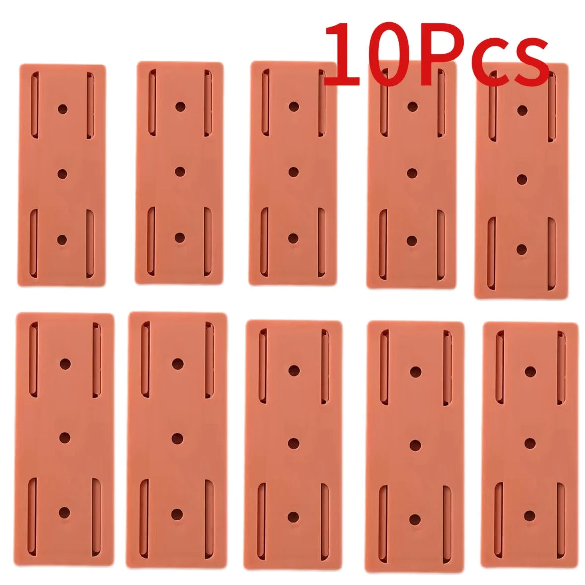 1/3/5/8/10PCS Self-Adhesive Desktop Socket Fixer Hanging Power Strip Cable Organizer Wall Holder Fixator Removable Wall-Mounted