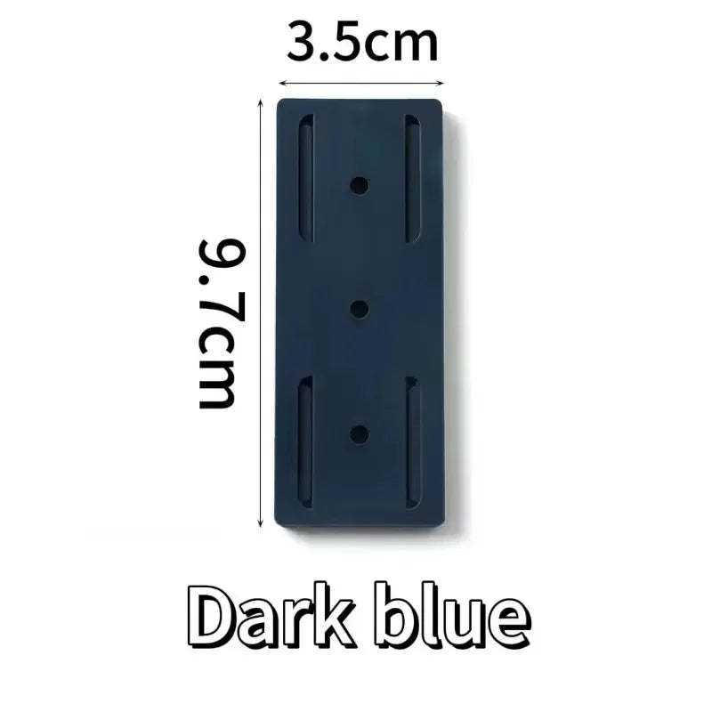 1/3/5/8/10PCS Self-Adhesive Desktop Socket Fixer Hanging Power Strip Cable Organizer Wall Holder Fixator Removable Wall-Mounted