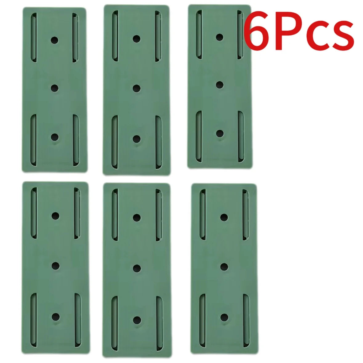 1/3/5/8/10PCS Self-Adhesive Desktop Socket Fixer Hanging Power Strip Cable Organizer Wall Holder Fixator Removable Wall-Mounted