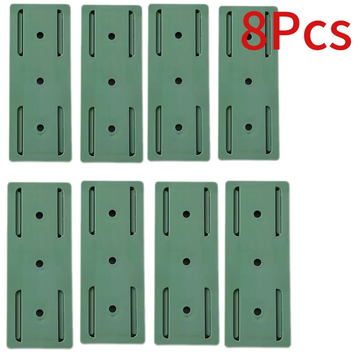 1/3/5/8/10PCS Self-Adhesive Desktop Socket Fixer Hanging Power Strip Cable Organizer Wall Holder Fixator Removable Wall-Mounted