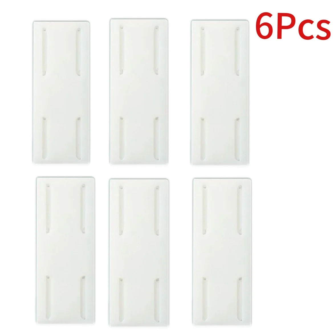 1/3/5/8/10PCS Self-Adhesive Desktop Socket Fixer Hanging Power Strip Cable Organizer Wall Holder Fixator Removable Wall-Mounted