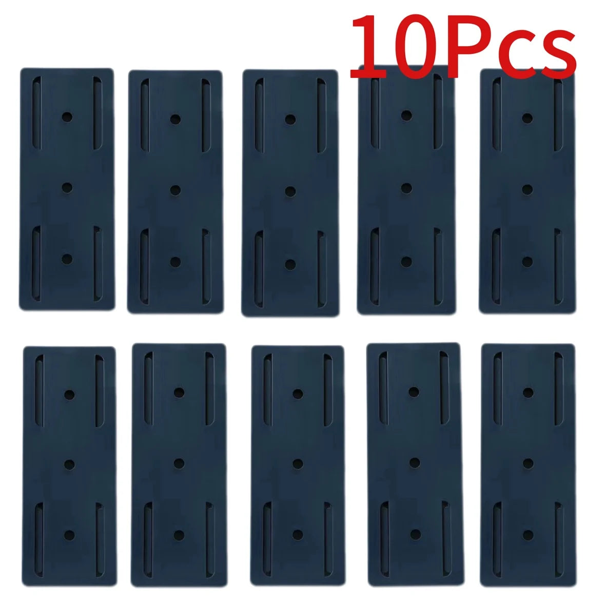 1/3/5/8/10PCS Self-Adhesive Desktop Socket Fixer Hanging Power Strip Cable Organizer Wall Holder Fixator Removable Wall-Mounted