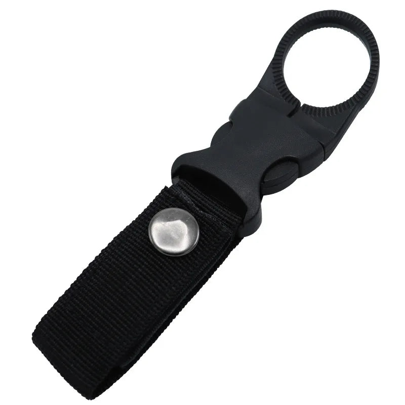 14/2/1pcs Portable Webbing Buckle Hook Water Bottle Clip Durable Nylon With Safety Multi-Color Buckle For Camping Hunting Sports
