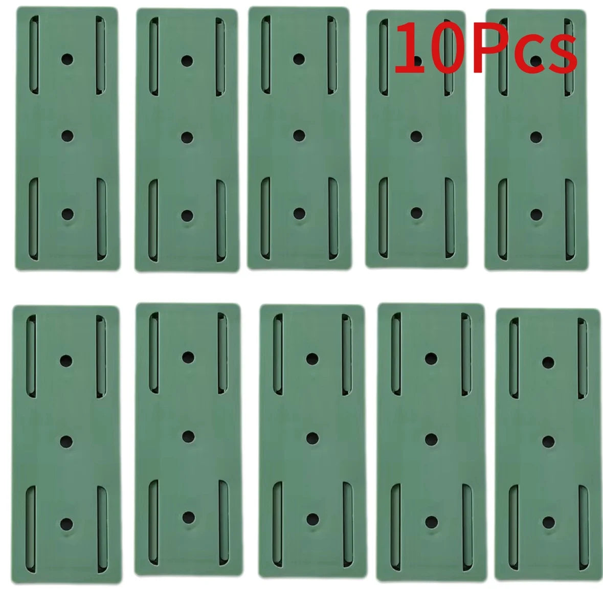1/3/5/8/10PCS Self-Adhesive Desktop Socket Fixer Hanging Power Strip Cable Organizer Wall Holder Fixator Removable Wall-Mounted