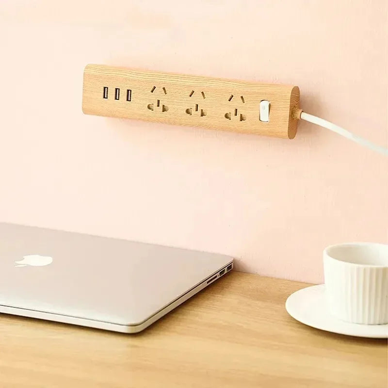 1/3/5/8/10PCS Self-Adhesive Desktop Socket Fixer Hanging Power Strip Cable Organizer Wall Holder Fixator Removable Wall-Mounted