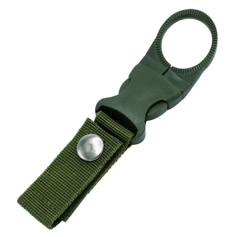 14/2/1pcs Portable Webbing Buckle Hook Water Bottle Clip Durable Nylon With Safety Multi-Color Buckle For Camping Hunting Sports