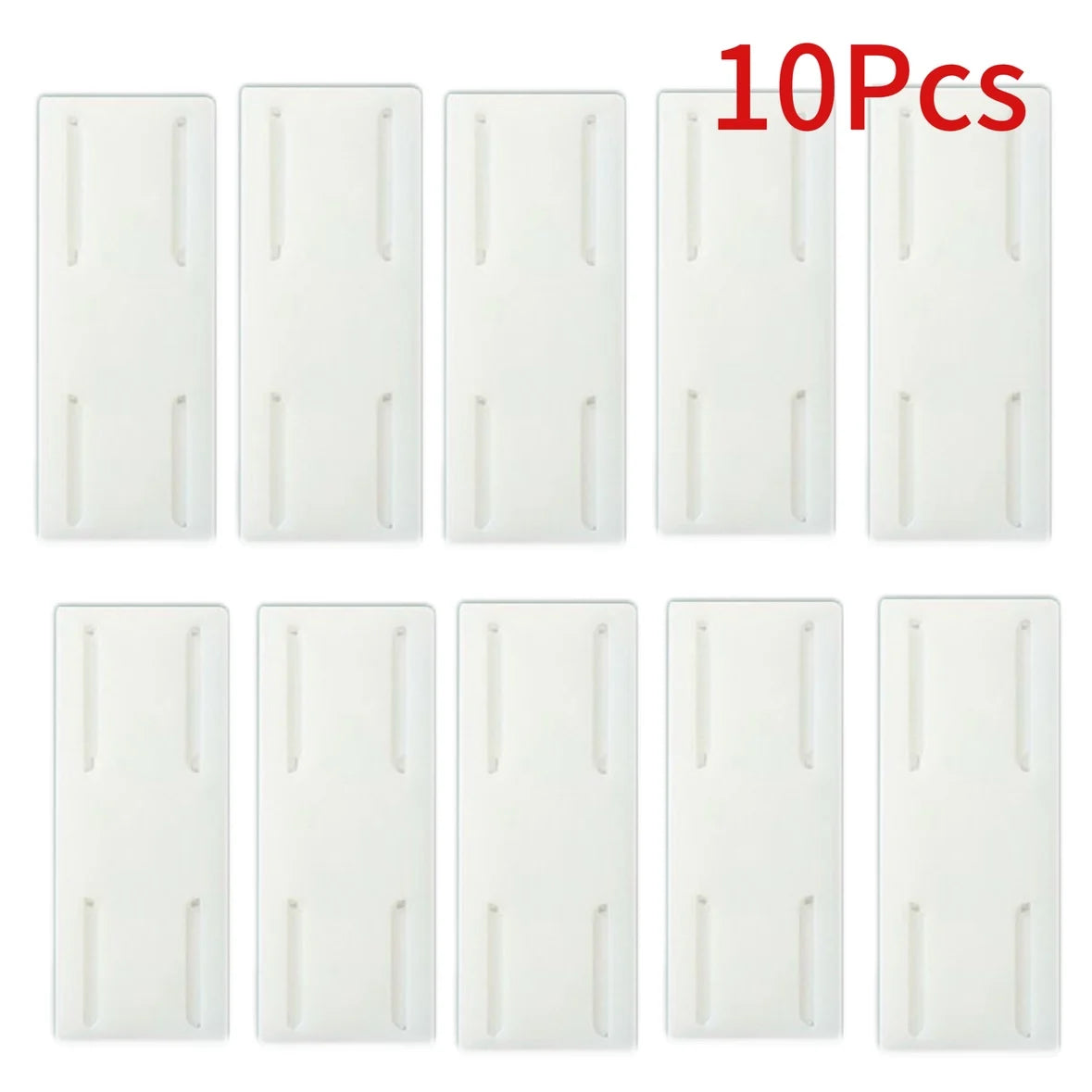 1/3/5/8/10PCS Self-Adhesive Desktop Socket Fixer Hanging Power Strip Cable Organizer Wall Holder Fixator Removable Wall-Mounted