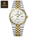BINBOND MENS WATCH two tone wight
