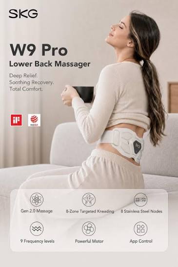 SKG W9 Pro Waist Massager