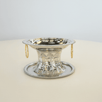 MH062-DATE BOWL SILVER-20CM